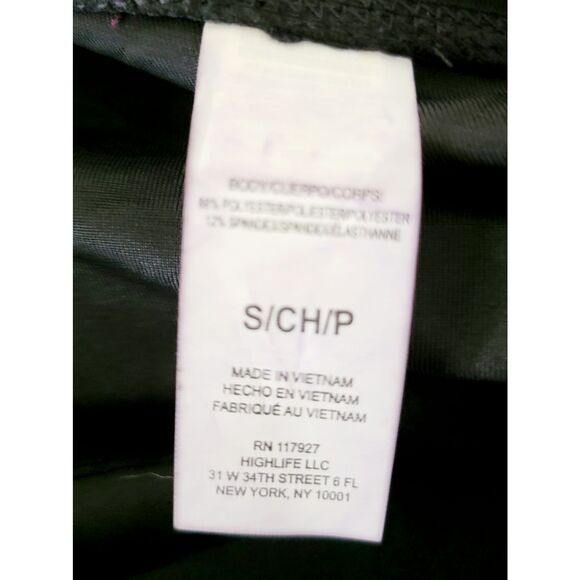 Reebok S Womens Quicktight Black Leggings Moist Wick Compression‎ Pull On NWT - Picture 9 of 9